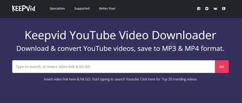 Keepvid: Youtube Video downloader. Download Youtube videos..